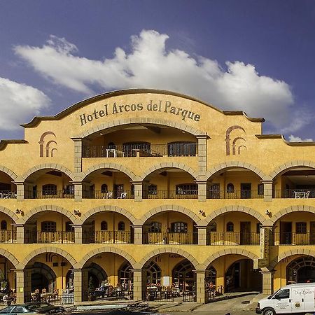 Hotel Arcos Del Parque Acayucan Eksteriør bilde