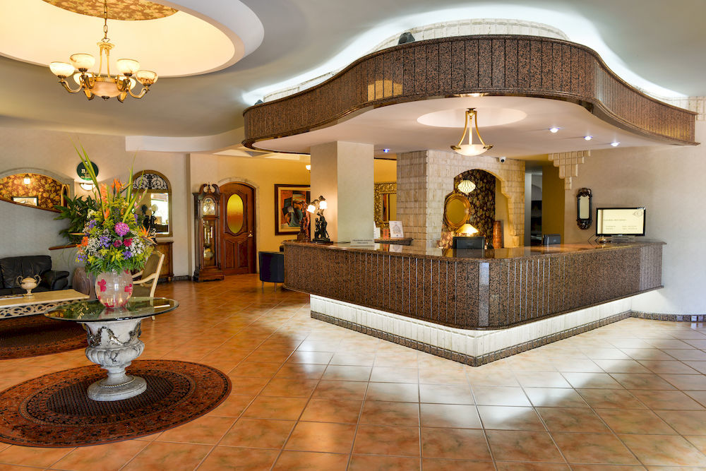Hotel Arcos Del Parque Acayucan Eksteriør bilde