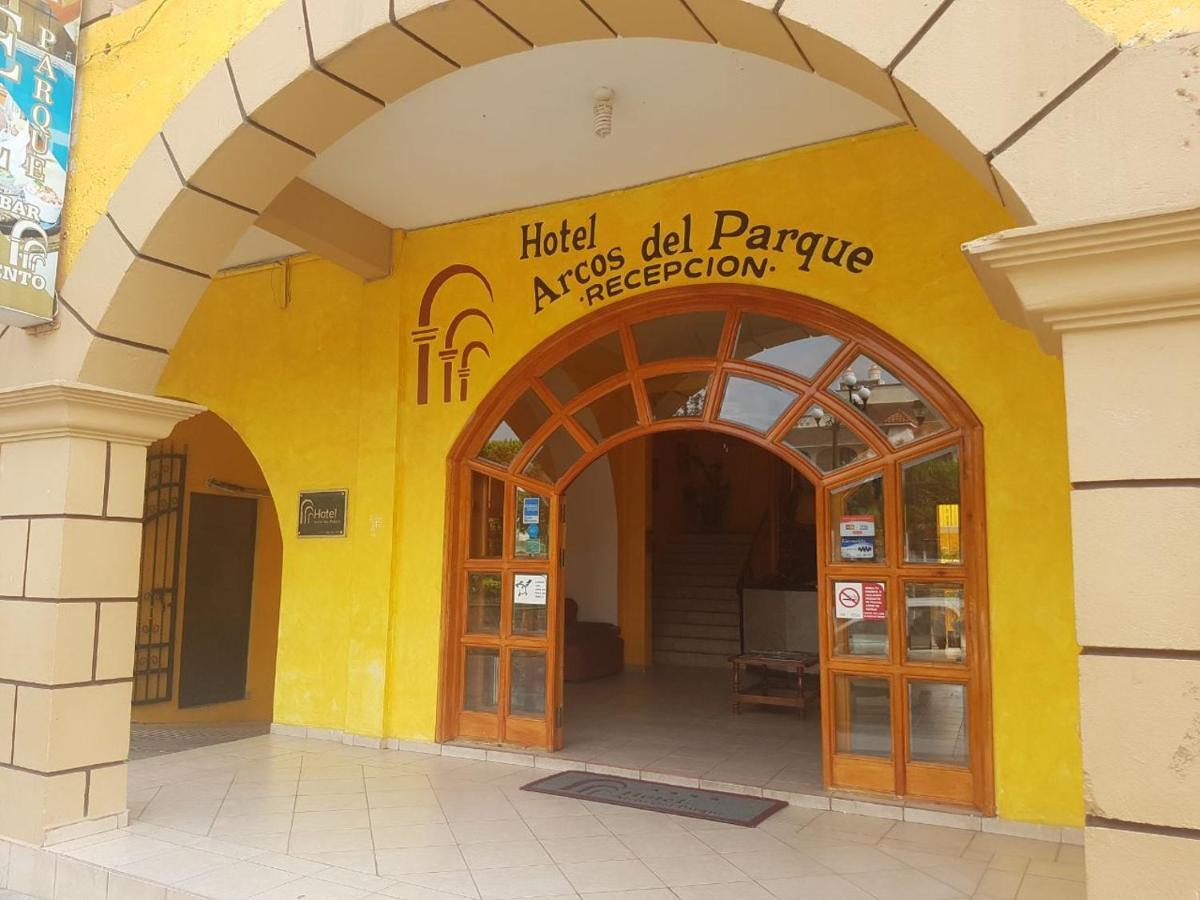 Hotel Arcos Del Parque Acayucan Eksteriør bilde